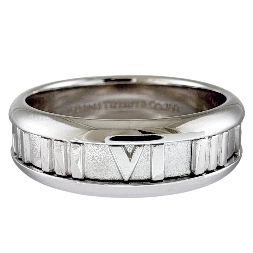Tiffany & Co. Tiffany Atlas Ring Ring 20 No. 18 Gold K18 White
