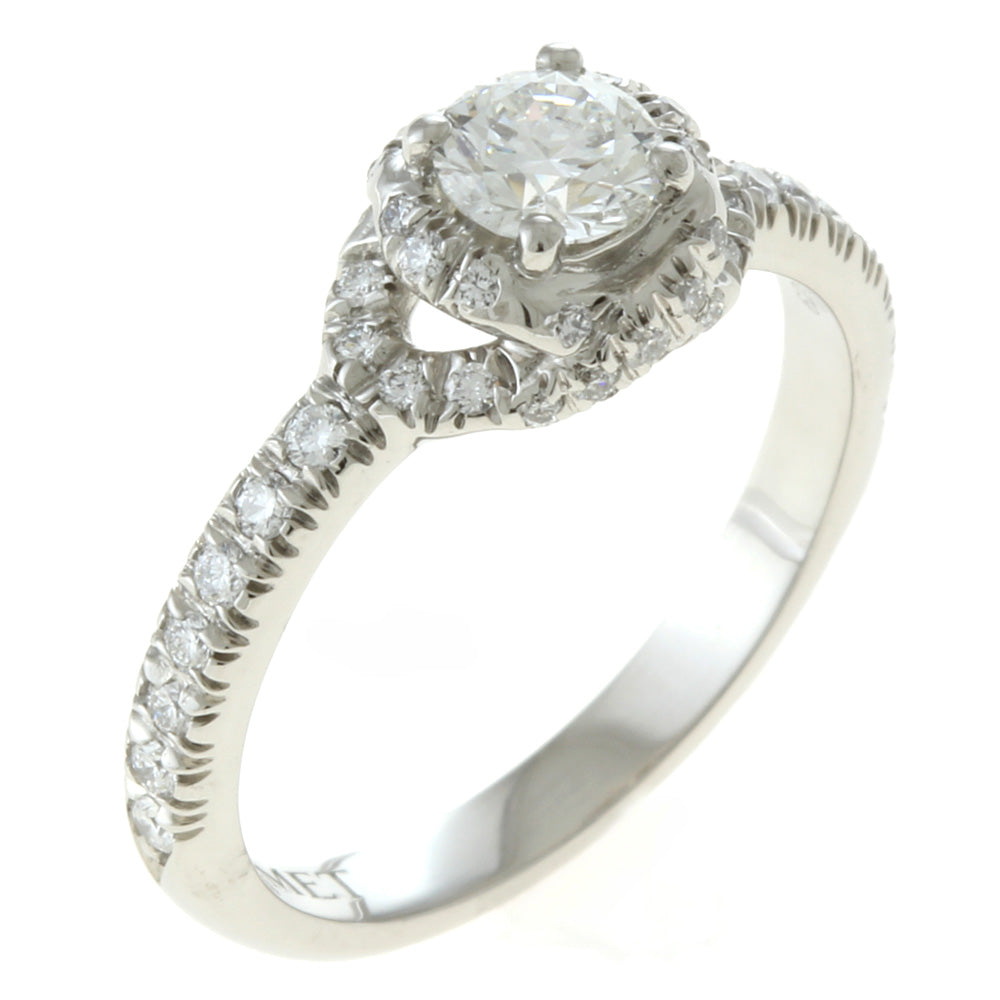 ショーメ Chaumet リング 指輪 8号 Pt950プラチナ ダイヤモンド