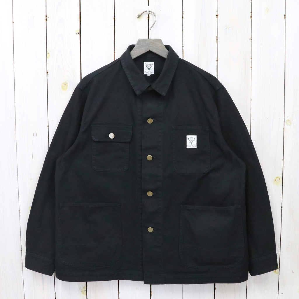 SOUTH2 WEST8『Coverall-11.5oz Cotton Canvas』(Black) – Reggieshop