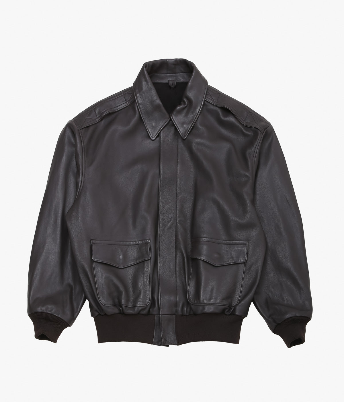 COMOLI ''シープスキン A-2ジャケット'' (BROWN) – THE STORE BY MAIDENS