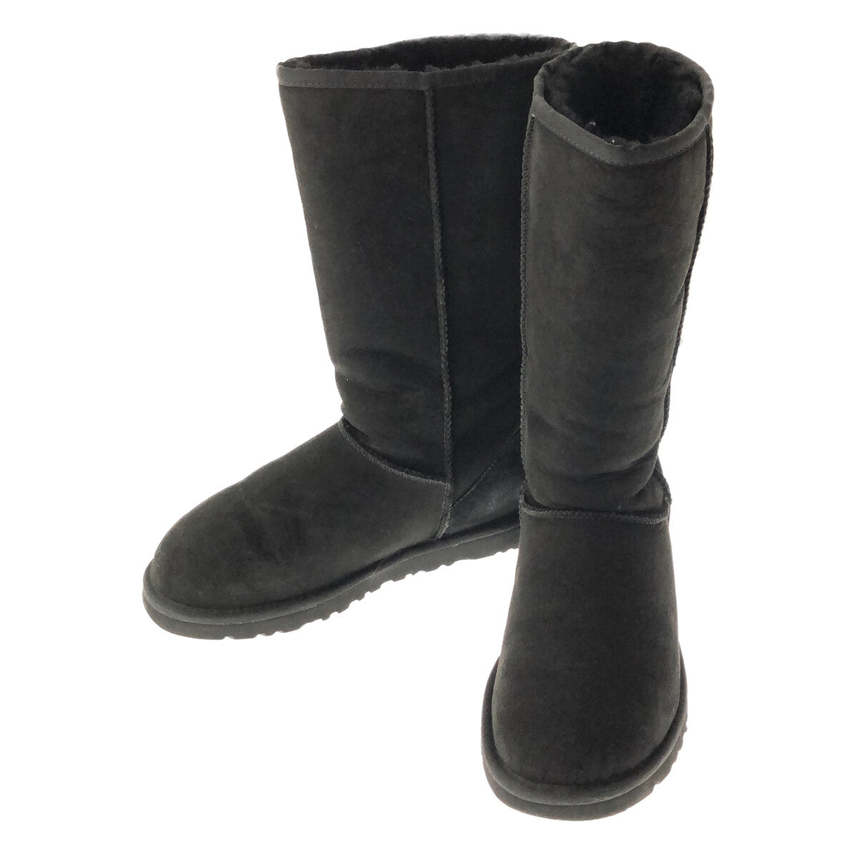 UGG / アグ | CLASSIC TALL ムートンロングブーツ | W6 | ブラック