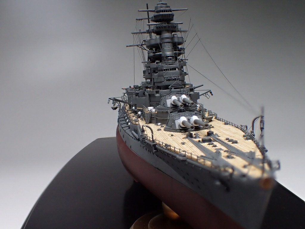 第11作目】戦艦「陸奥」【1/700・フジミ帝国海軍-11・純正EP