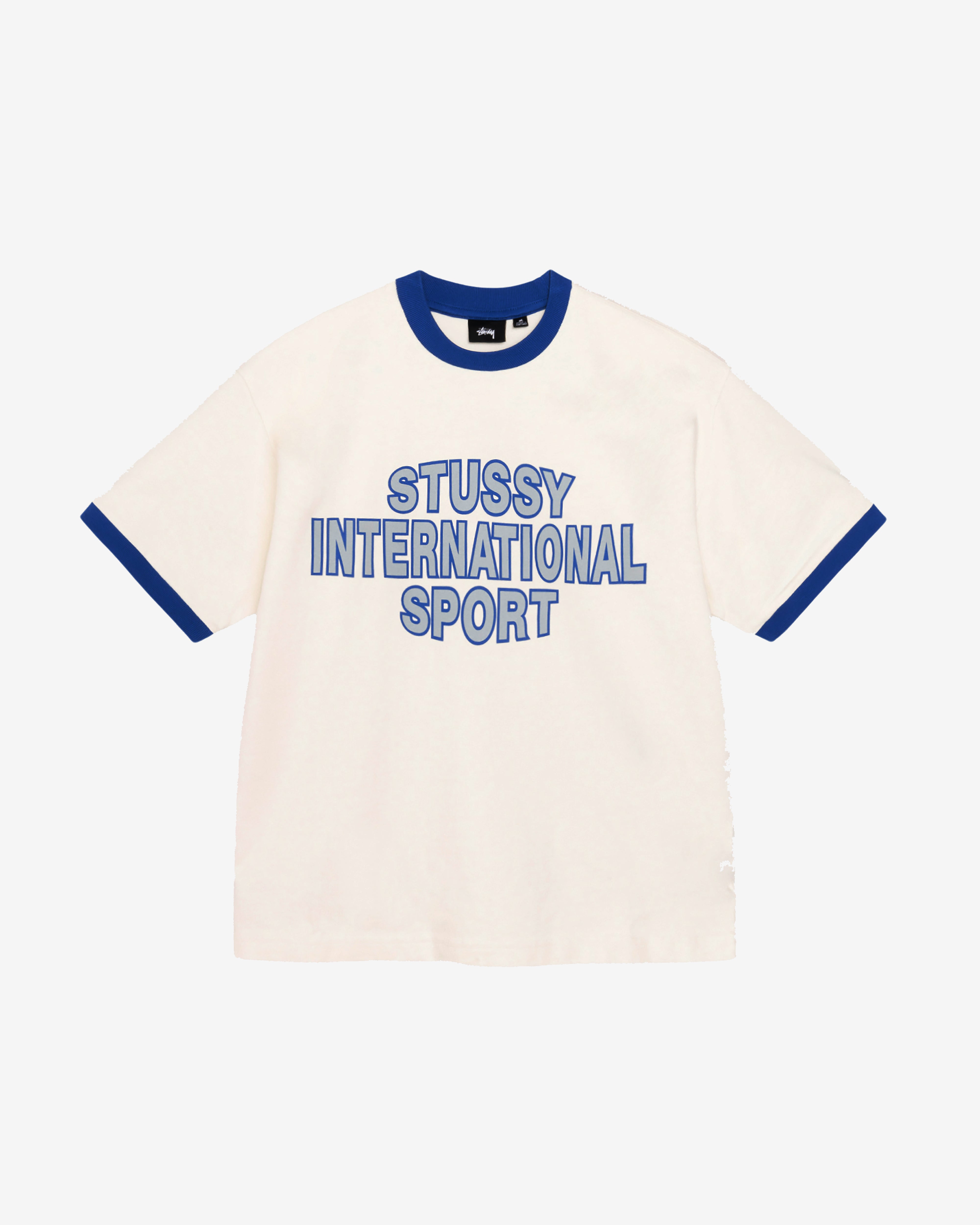 Stüssy: Men's Heavy Jersey Sport T-Shirt (Off White) | DSMNY E-SHOP