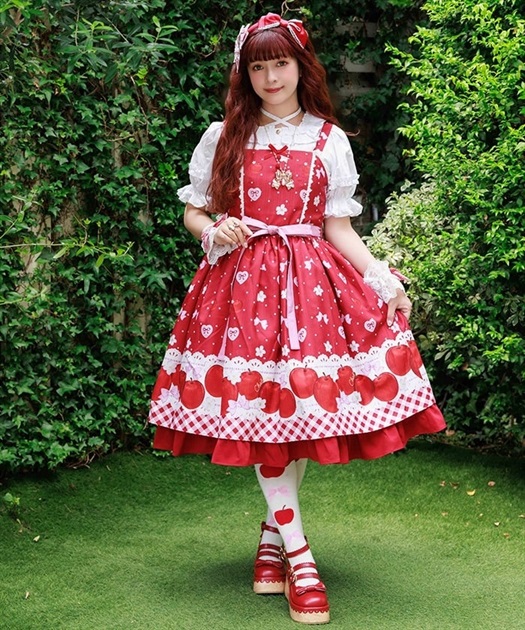 スウィーティアップルジャンパースカート | Chalmiere | axes femme