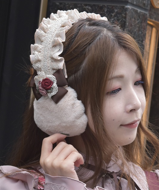 ヘッドドレス風イヤーマフ | axes femme online shop