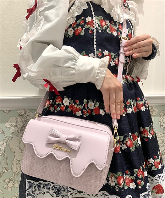 チョコレートショルダーバッグ | Chalmiere | axes femme onlineshop