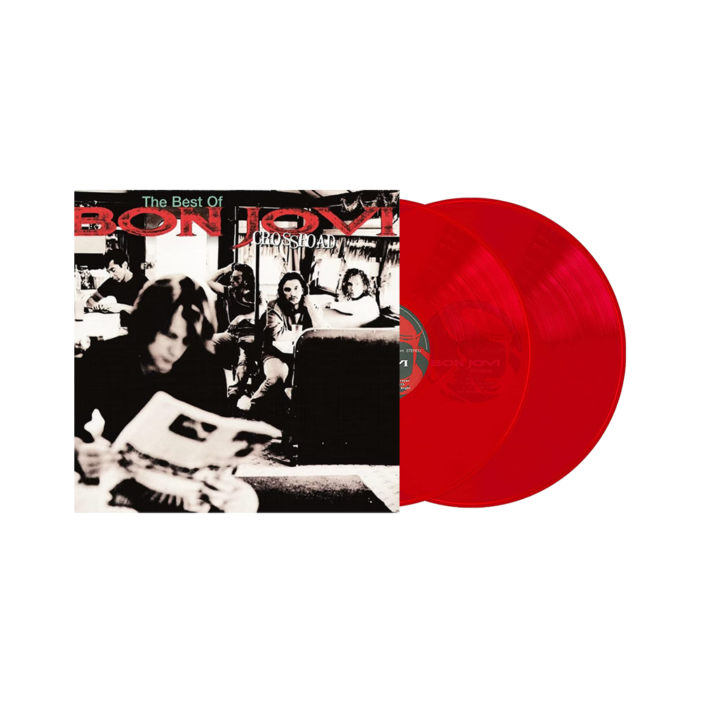 Cross Road Translucent Red 2LP - Bon Jovi Official Store