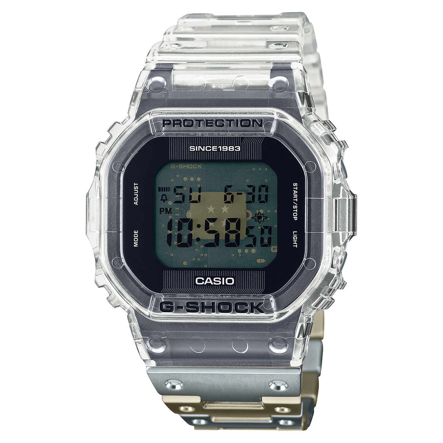 Gショック】40th Anniversary CLEAR REMIX / DWE-5640RX-7JR – GQ SHOP