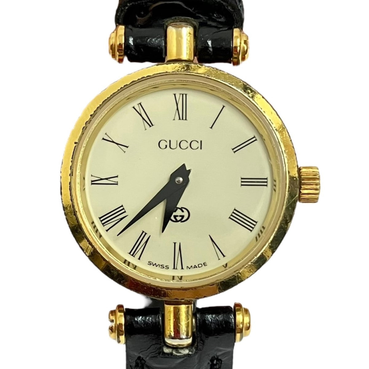 GUCCI(グッチ) 10 BAMBI腕時計 ブラック×ゴールド｜【公式】カインド