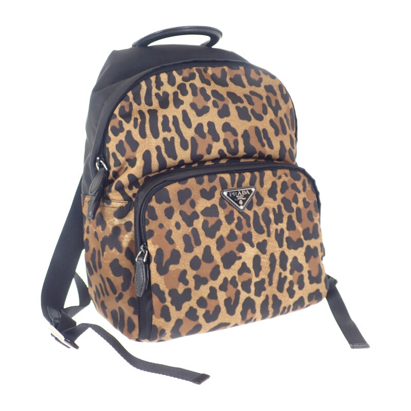 プラダ PRADA レオパード バックパック 1BZ001 リュック・デイパック