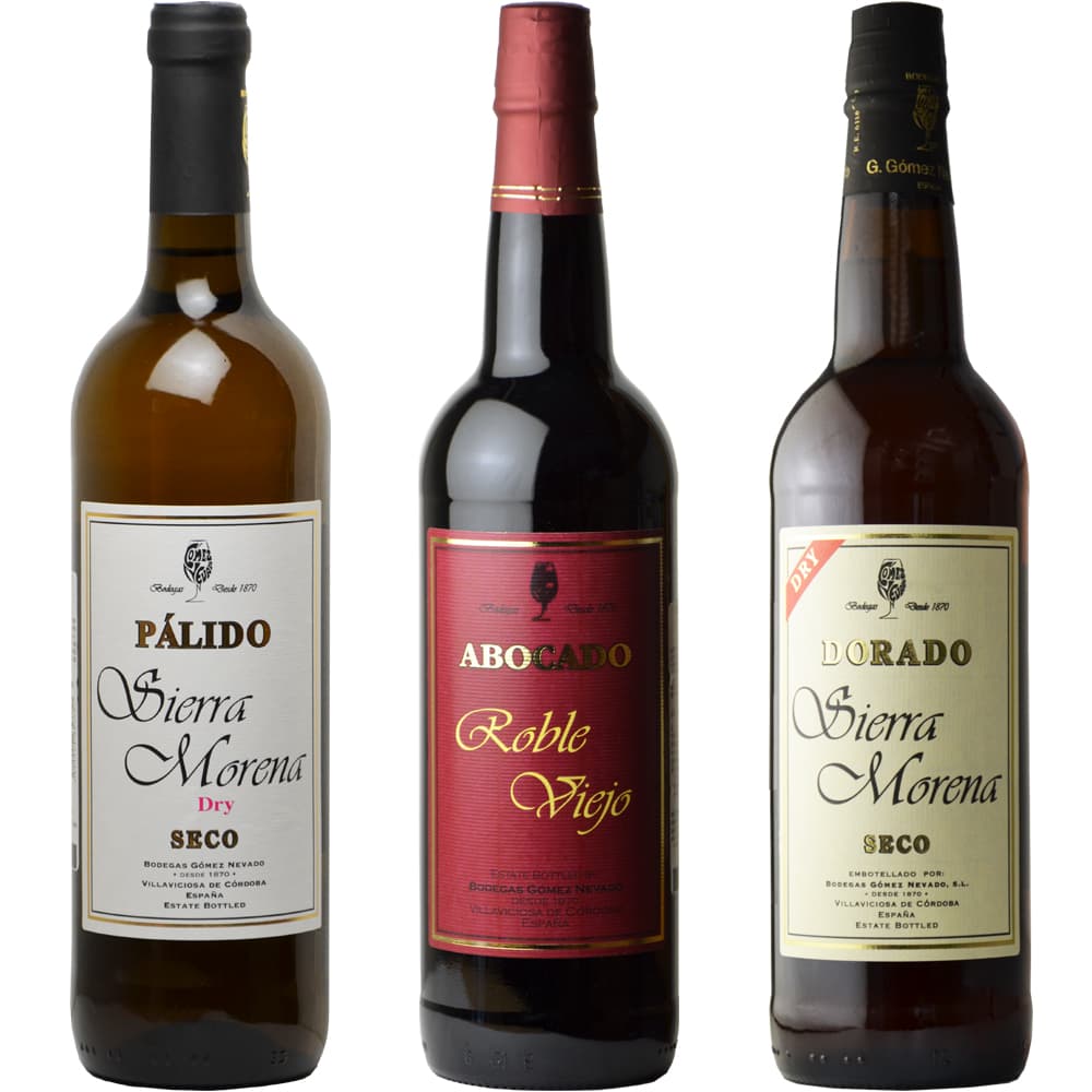シェリータイプ3種の飲み比べセット – オーガニックワイン専門店マヴィ