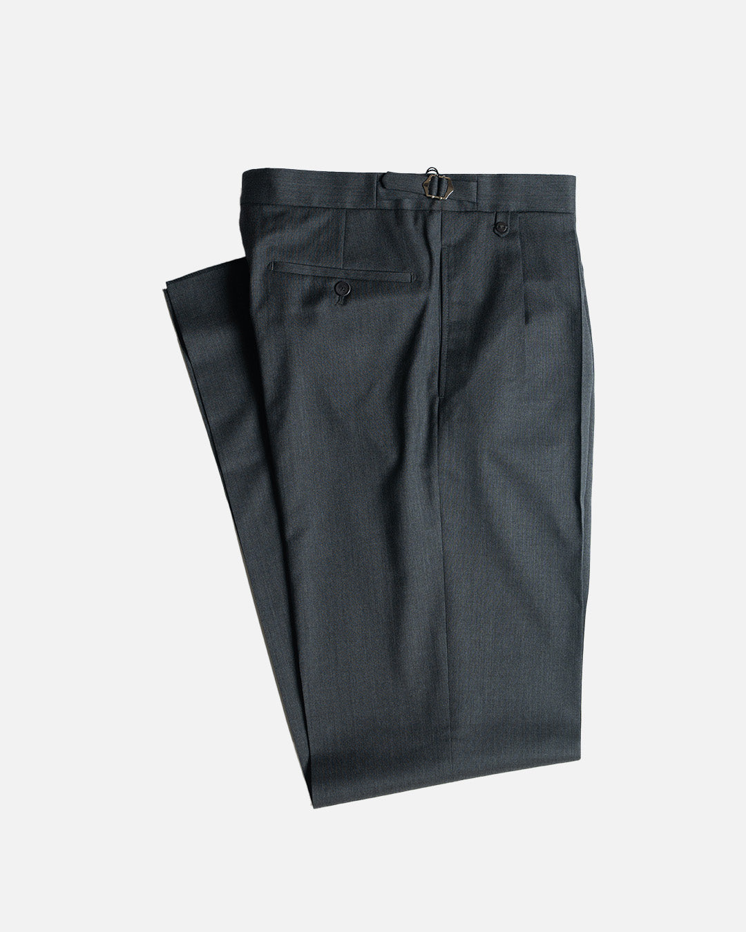 Bernard Zins Dark Grey Wool Trousers (BAC J) – The Decorum Bangkok