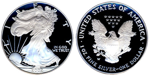 2002 American Silver Eagle | Silver Eagle Guide