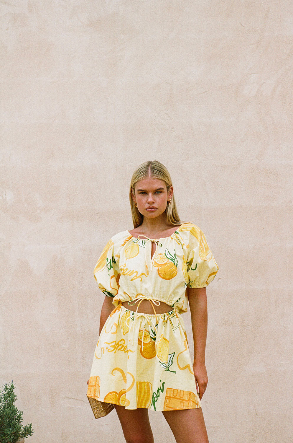 Milo Mini Dress - Yellow – SABO