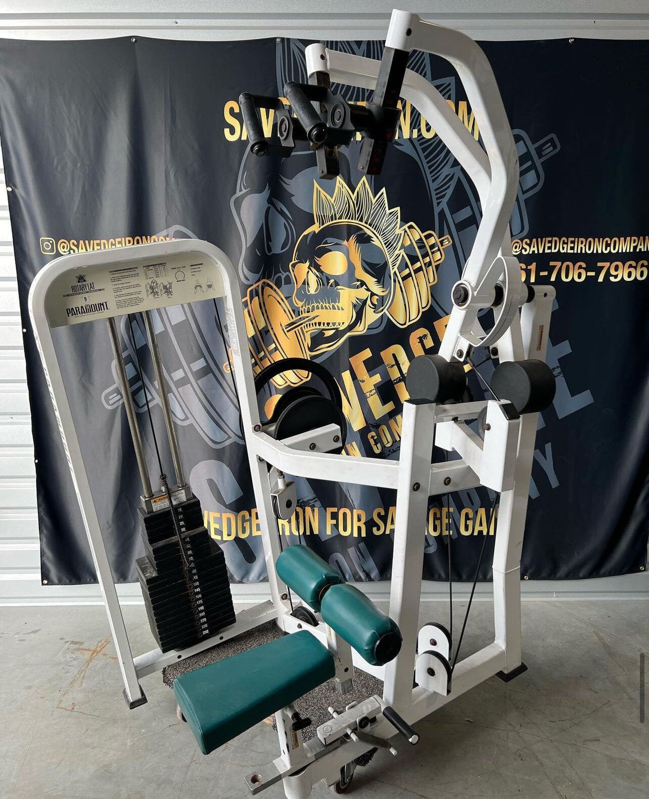 Paramount Rotary Lat – Savedge Iron Company