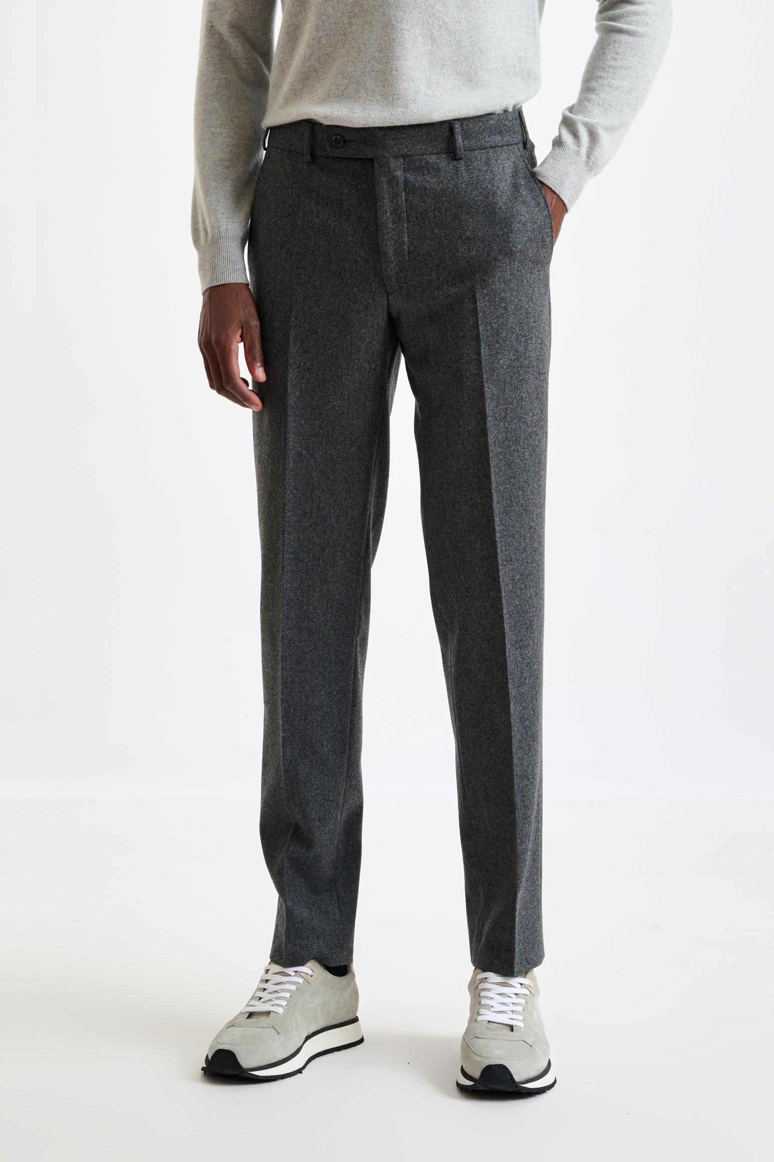 パンツ INCOTEX Super100 Saxony flannel Trouser INCOTEX Super100