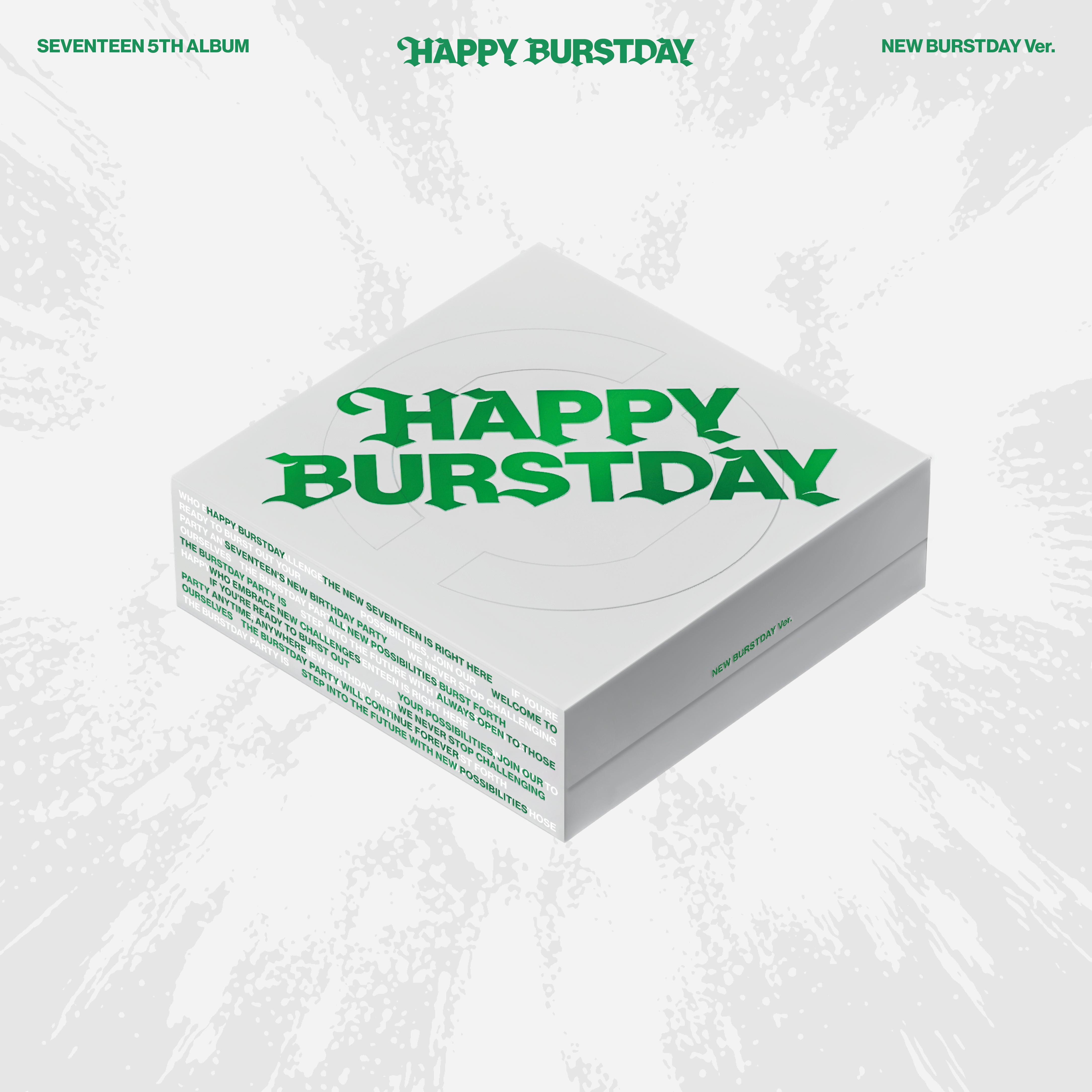 SEVENTEEN 5th Album 'HAPPY BURSTDAY' NEW BURSTDAY Ver. - SEVENTEEN