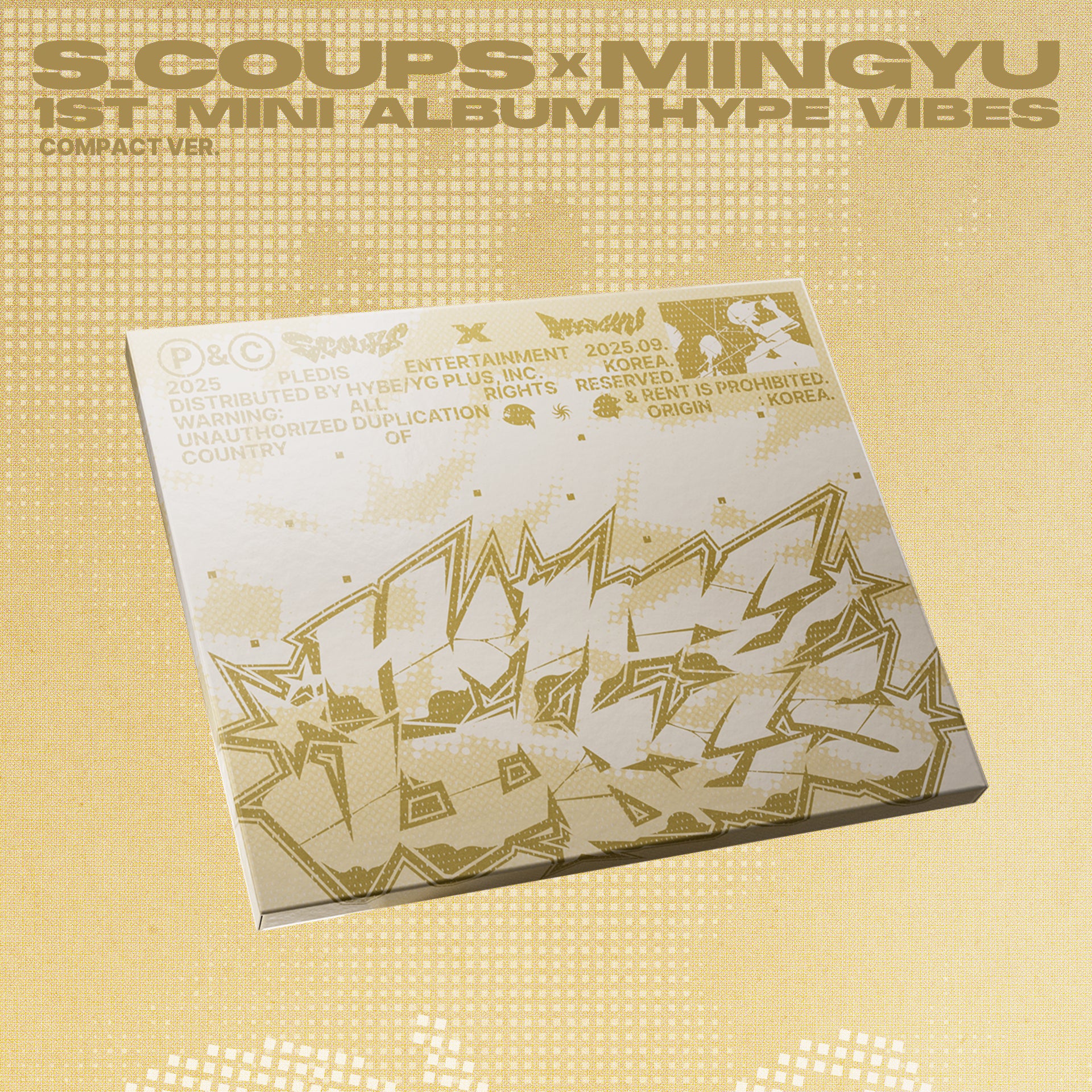 CxM 1st Mini Album 'HYPE VIBES' COMPACT Ver. - SEVENTEEN 세븐틴