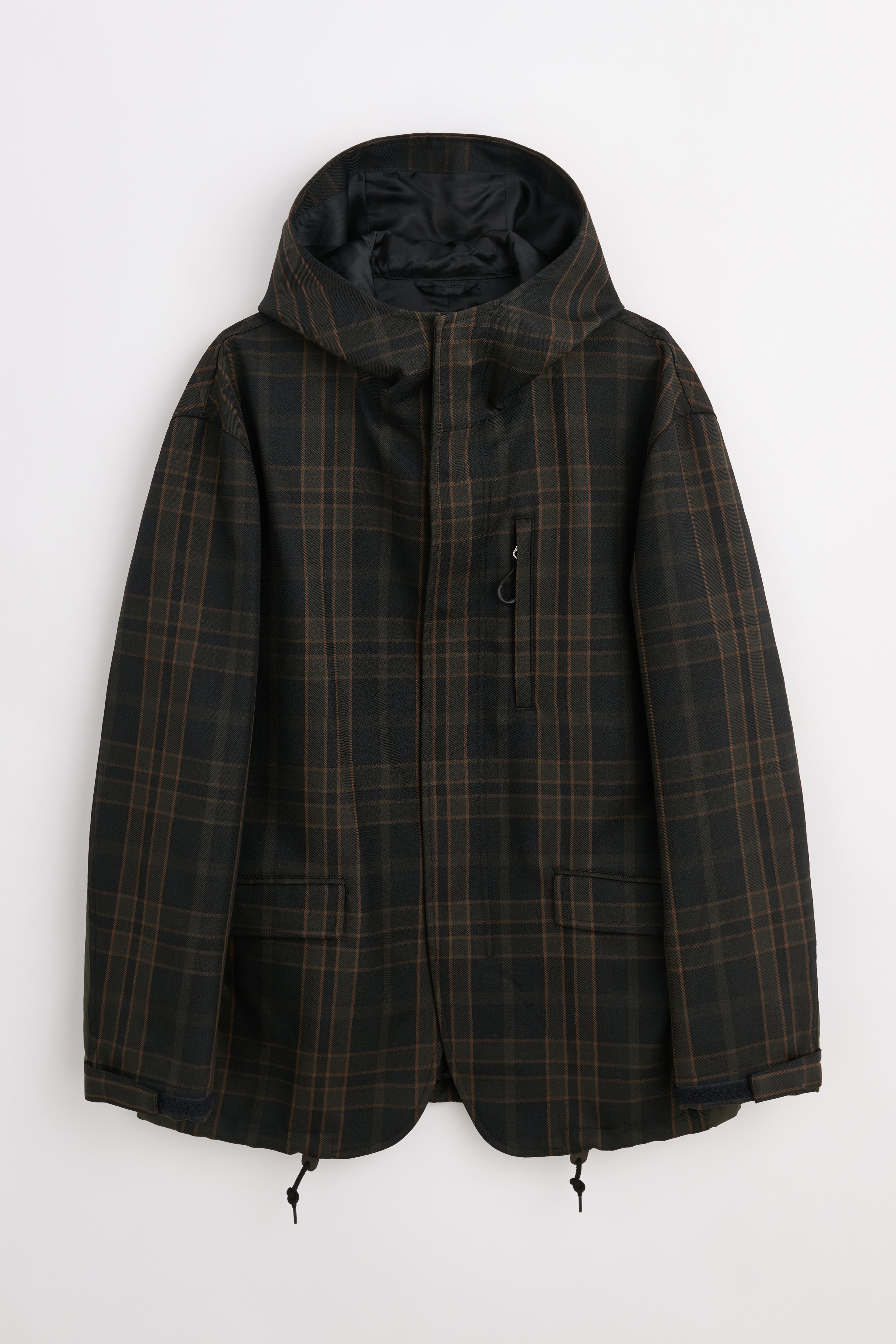 Comme des Garçons Homme Hooded Jacket Black / Khaki – Très Bien