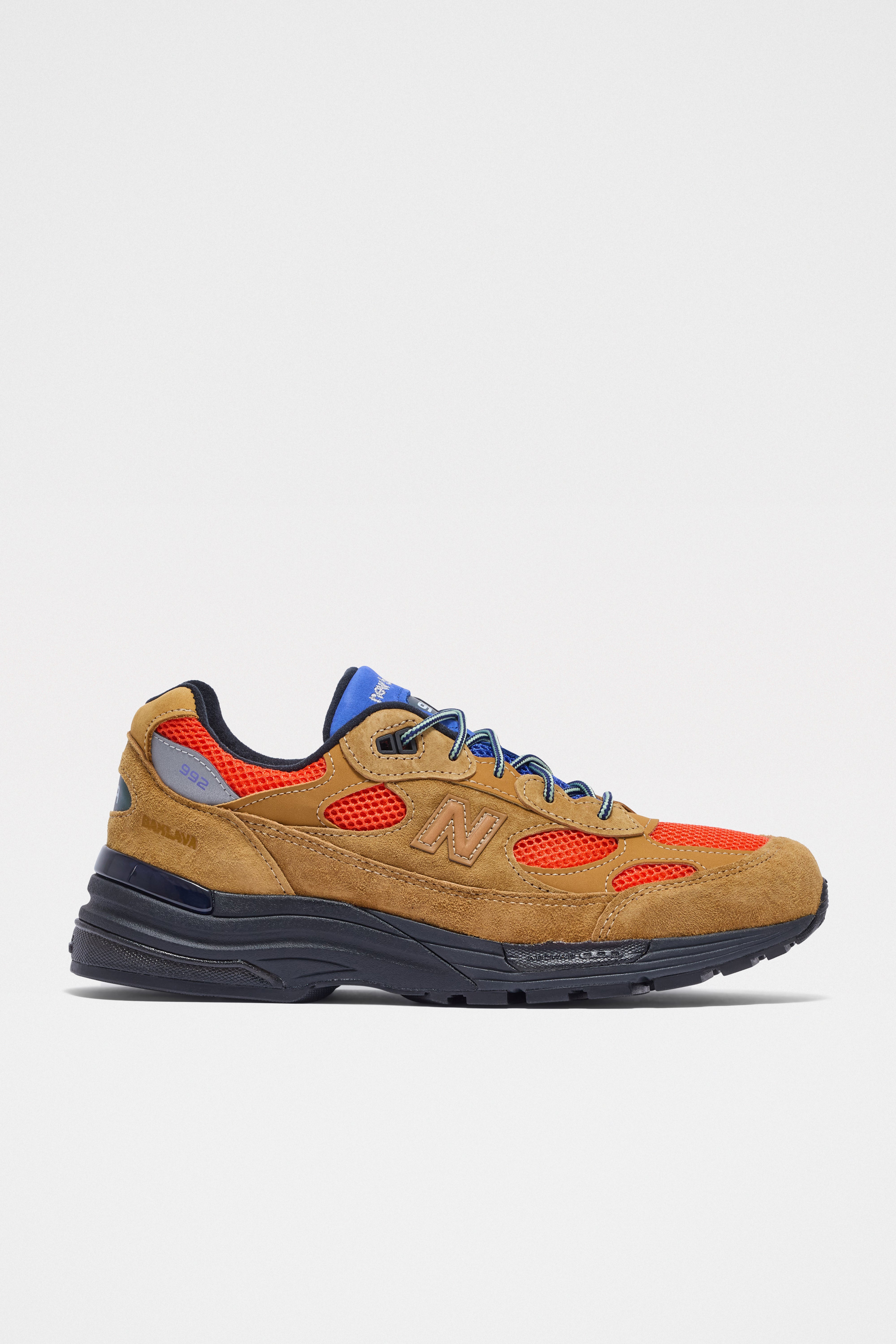 New Balance x Action Bronson 992 Golden Brown / Flame – Très Bien