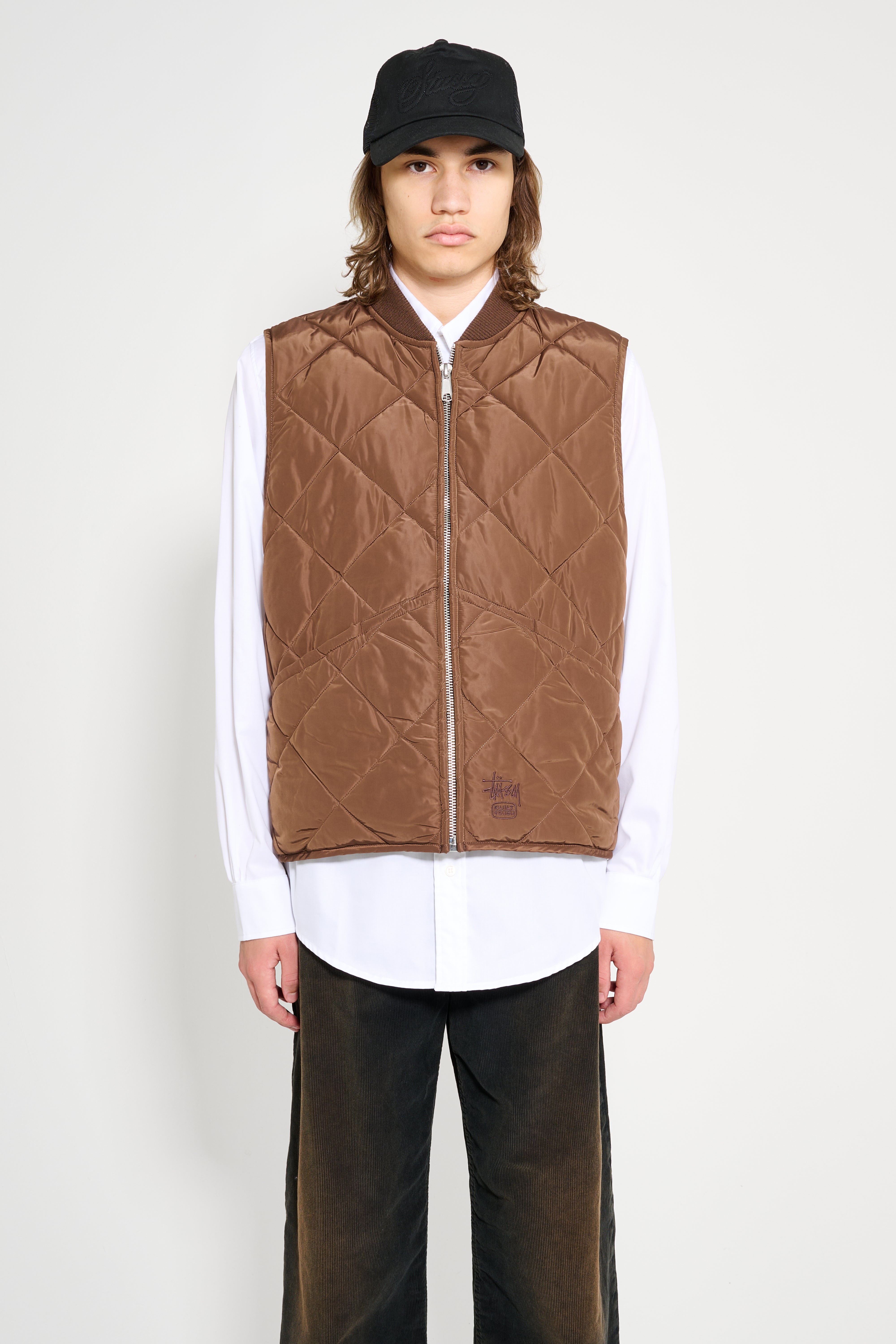 Stüssy Insulated Vest Brown – Très Bien