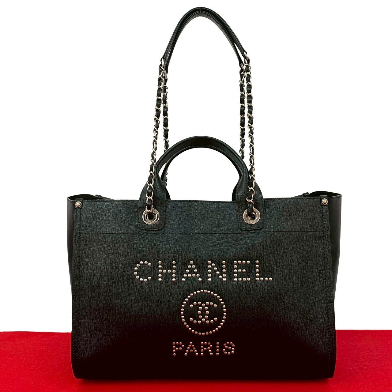 CHANEL シャネル ドーヴィル トートバッグ – Trip