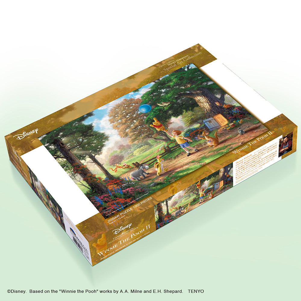 キャンバス スタイル ジグソーパズル 1000ピース「Winnie The Pooh Ⅱ