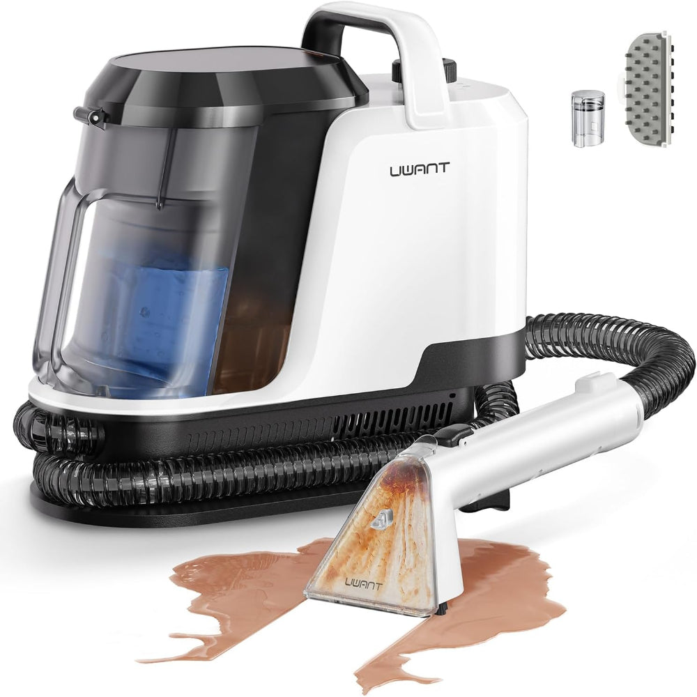 Y100 JP 強力吸引！18000Pa 乾湿両用リンサークリーナー – 2-in-1大