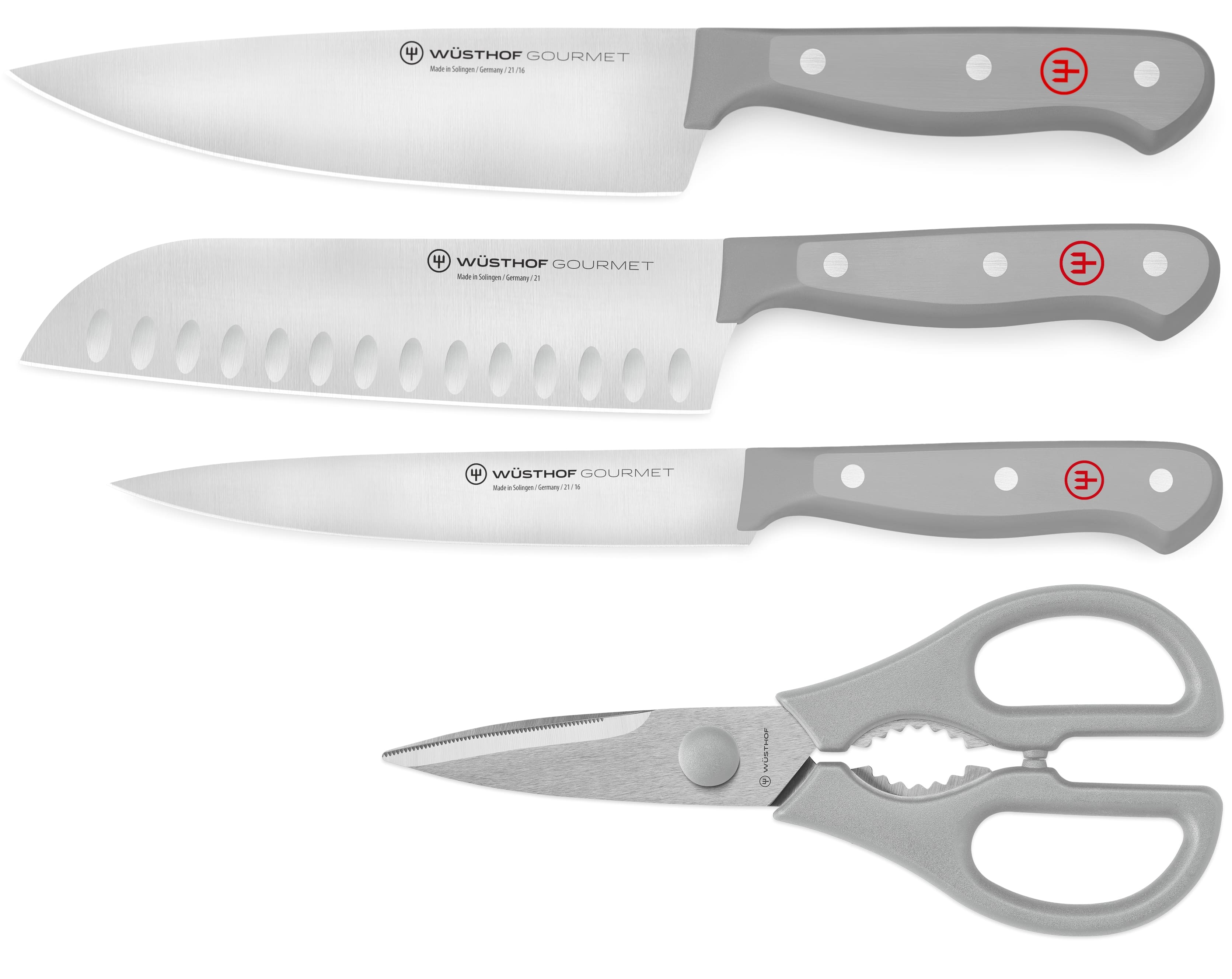 WÜSTHOF Gourmet 4-Piece Chef's Essentials Set