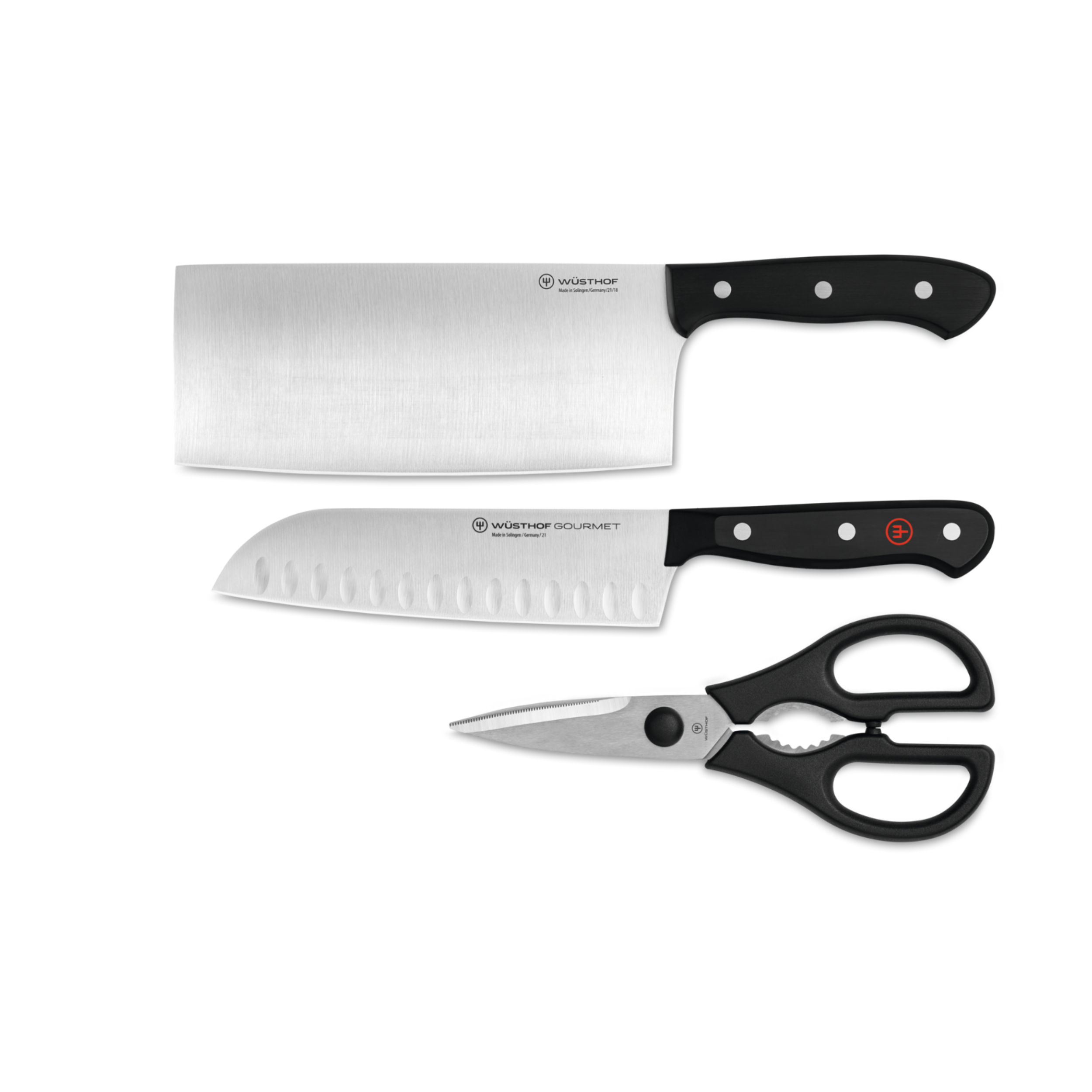 WÜSTHOF Gourmet 3-Piece Utility Set