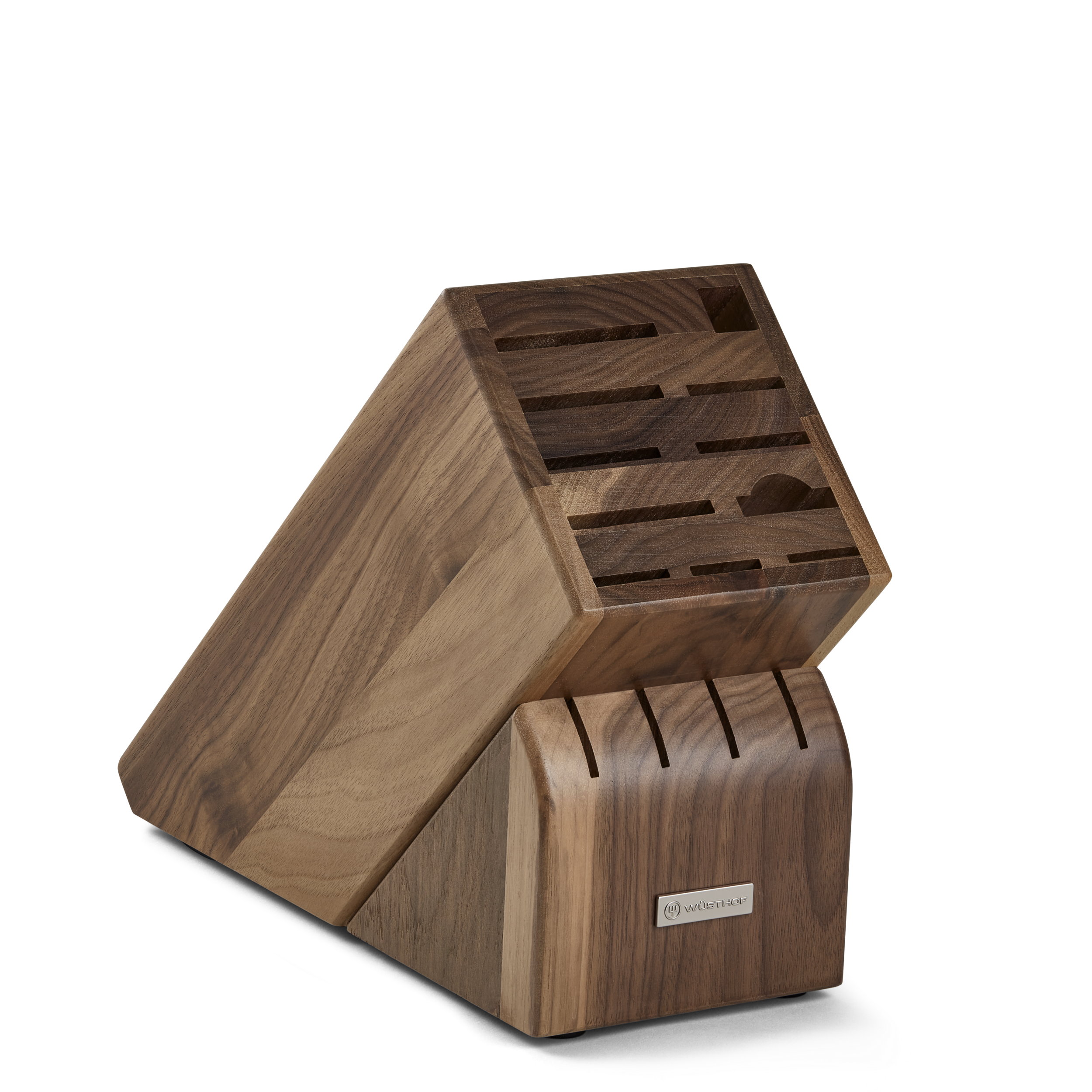 WÜSTHOF 15-Slot Walnut Knife Block