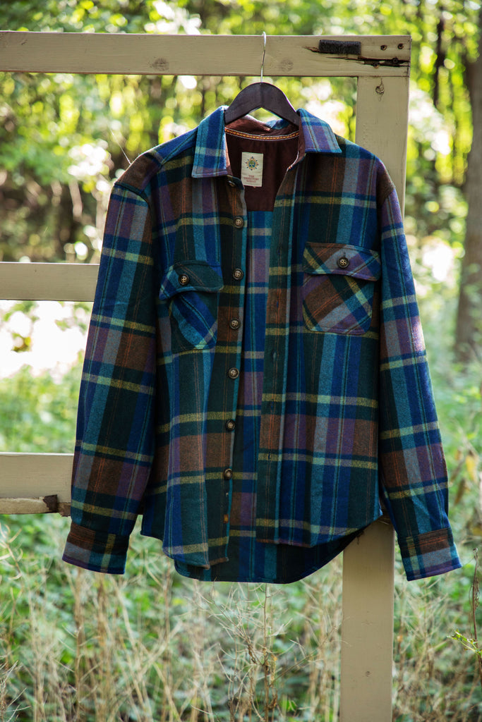 Forest Wool Blend Plaid Shirt – The Territory Ahead