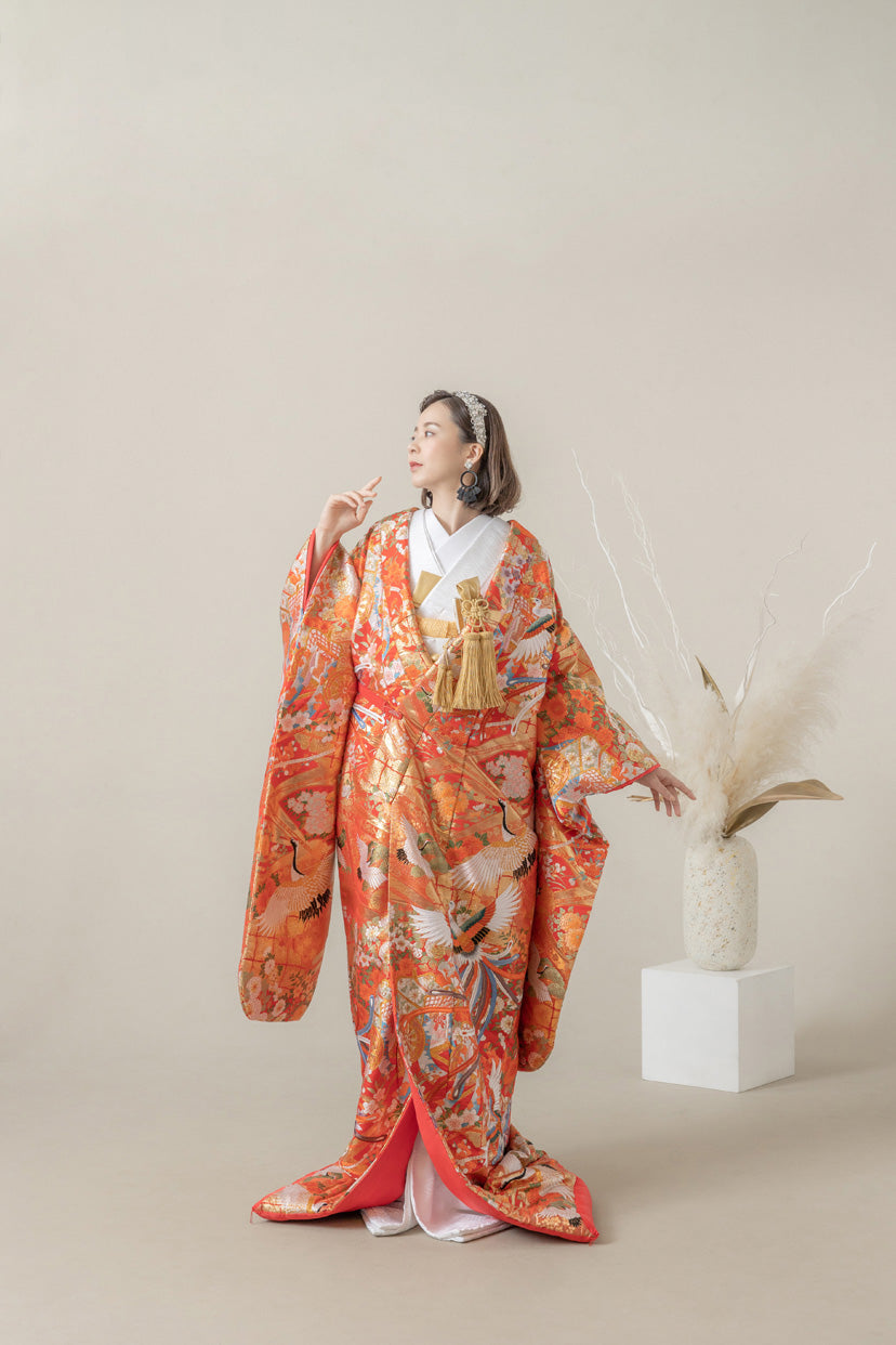 色打掛・鳳凰｜白無垢・色打掛レンタルなら結婚式着物専門の【THE SHOP