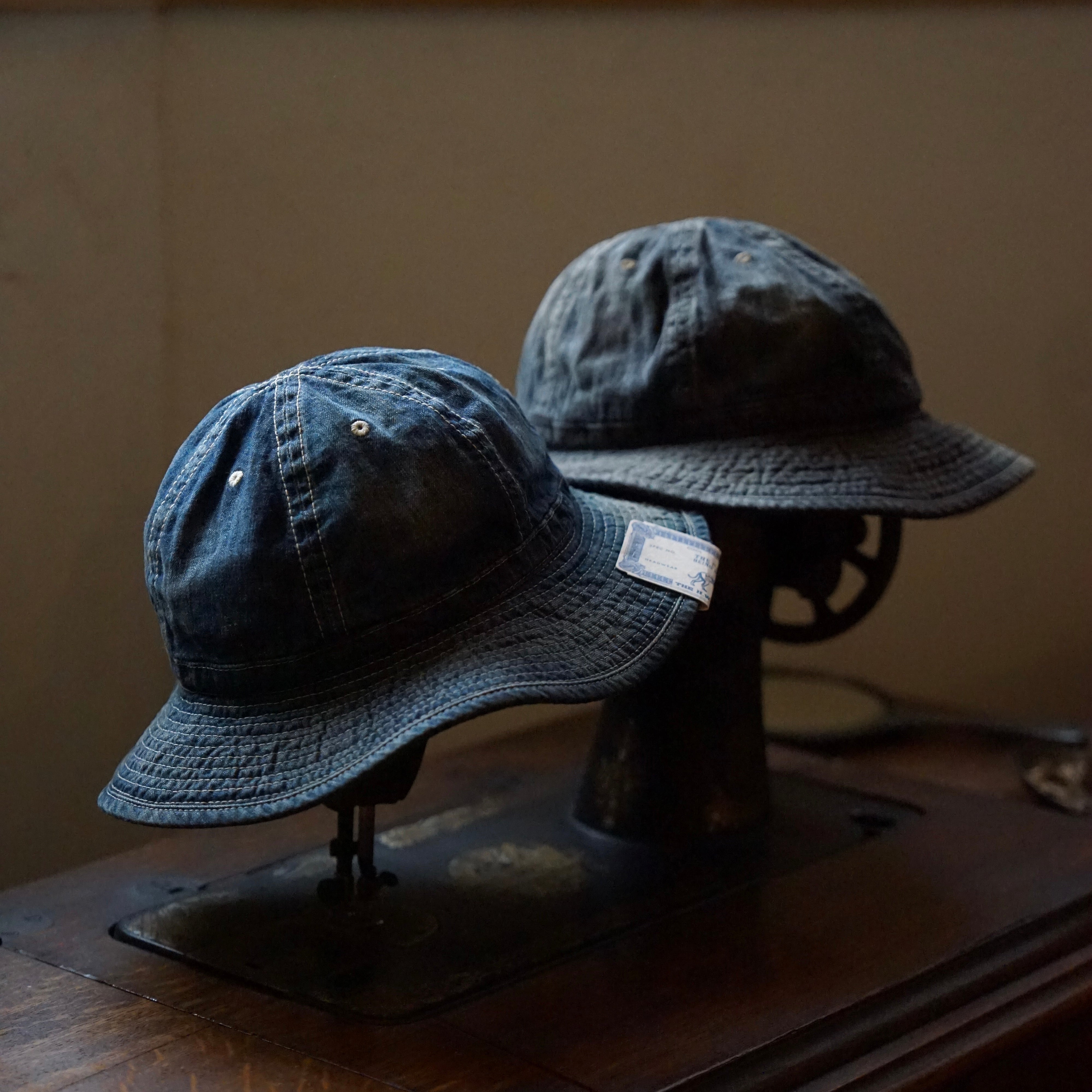 VINTAGE DENIM FATIGUE HAT] – THE H.W.DOG&CO.