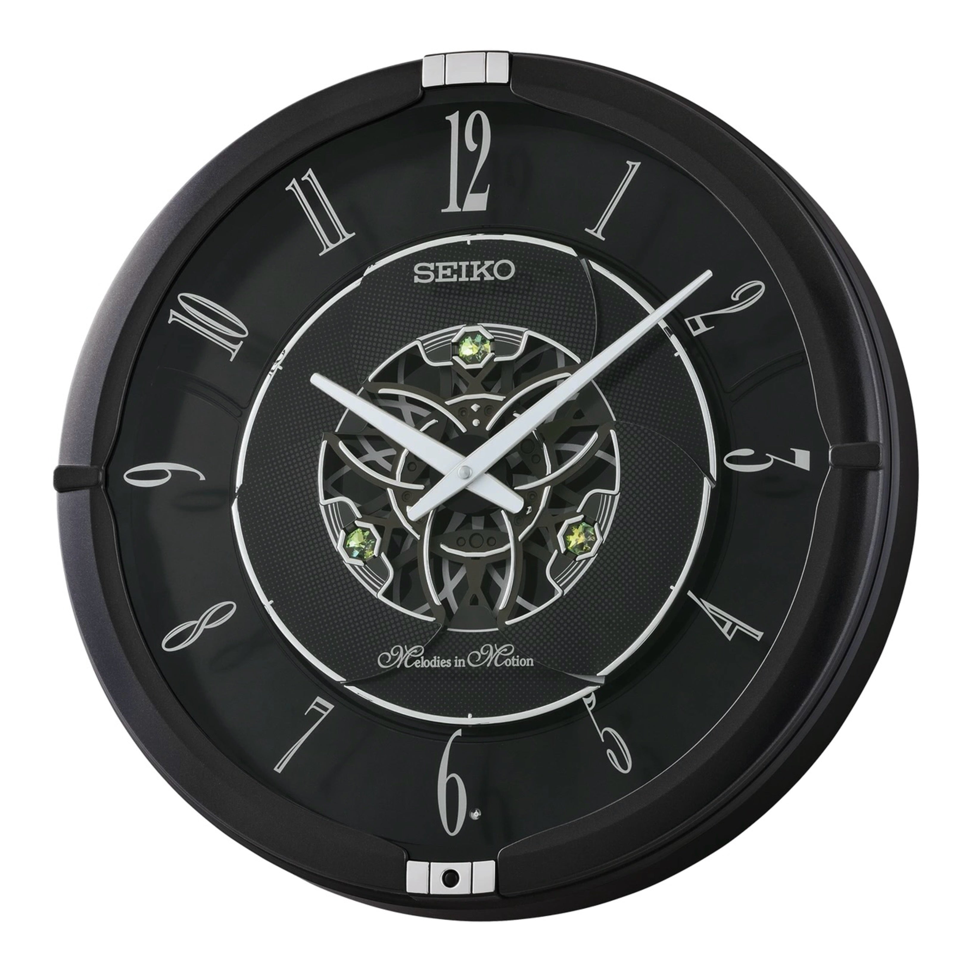 Seiko QXM621KRH “Onyx” Melodies in Motion Dancing Dial Musical