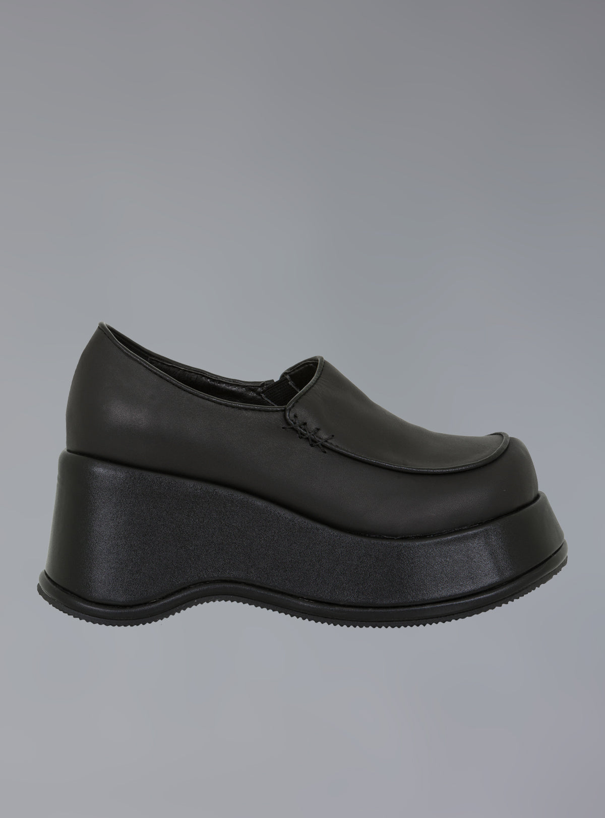 Square Toe Stacked Platform Shoe | UNIF