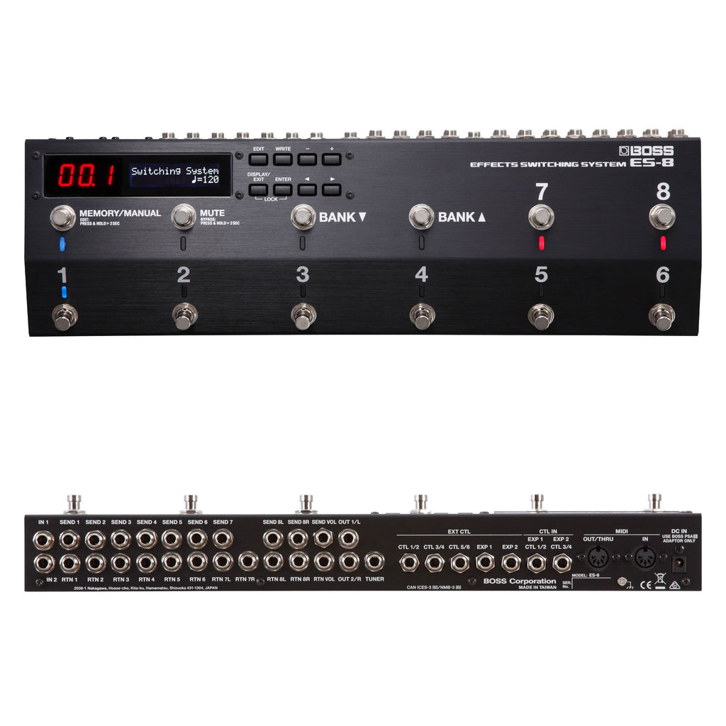 Boss ES-8 Effects Switching System | Vision Guitar