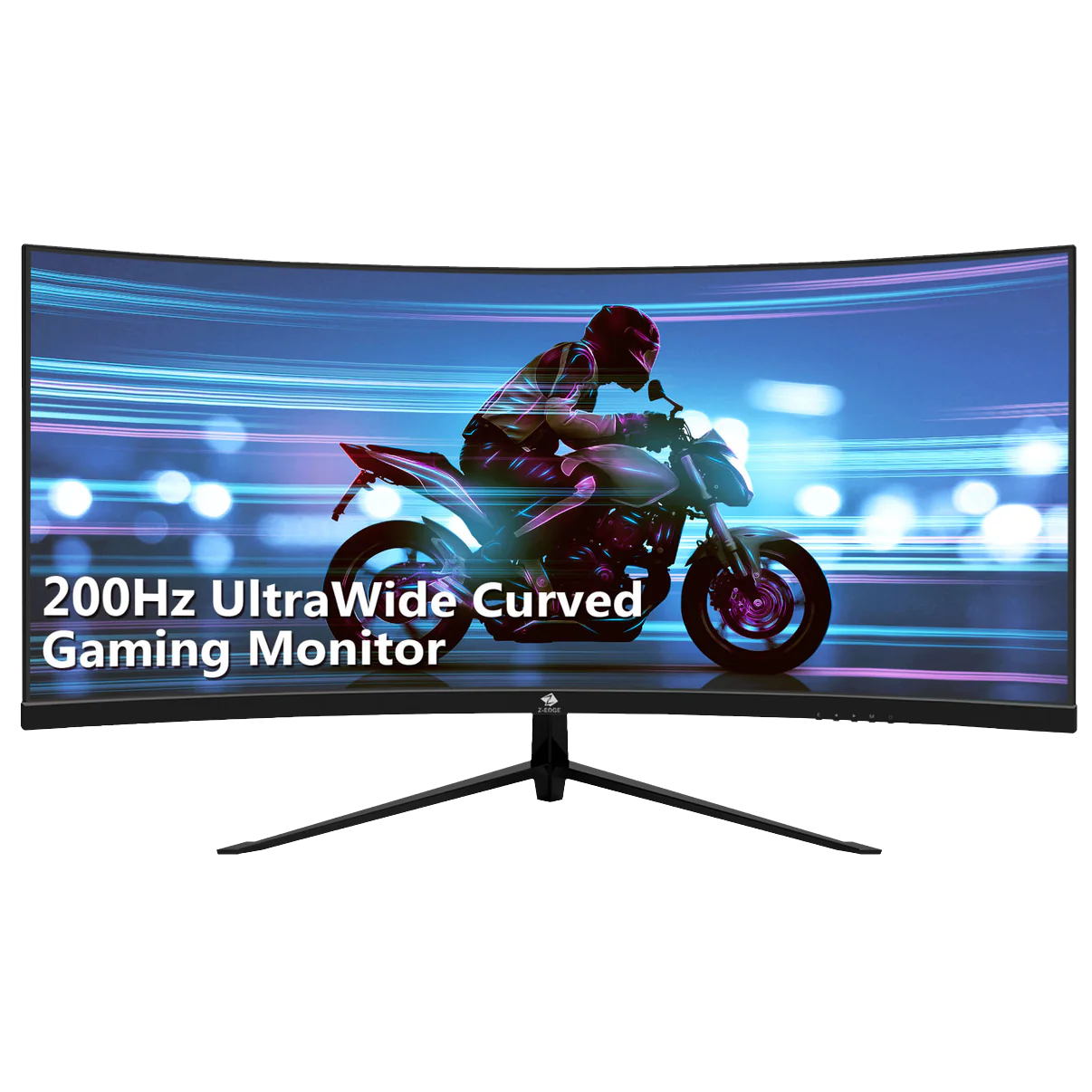 再生品: Z-EDGE UG30 曲面ゲーミング モニター 30 インチ 200Hz 1ms 21