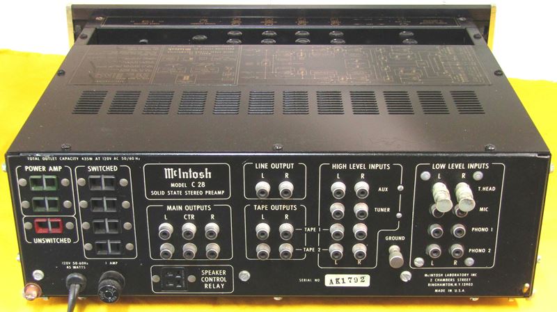 マッキントッシュ McIntosh C28 プリアンプ