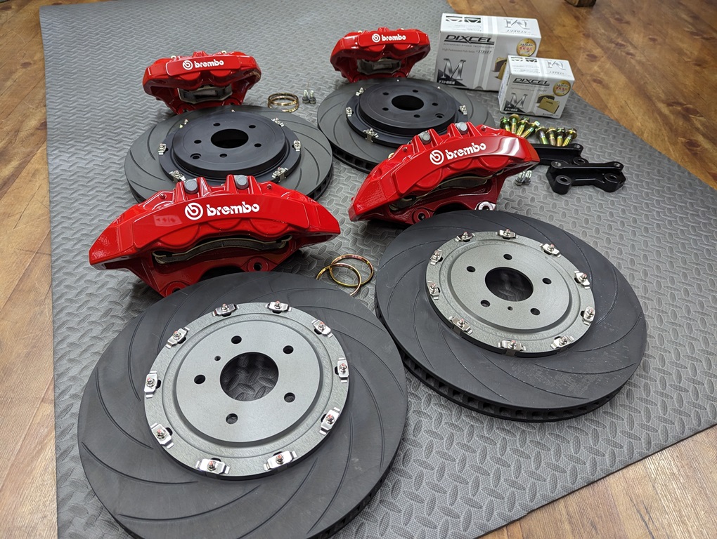 レクサスRC300hにRC－FブレンボキャリパーKIT装着 | ブレーキ工房 K