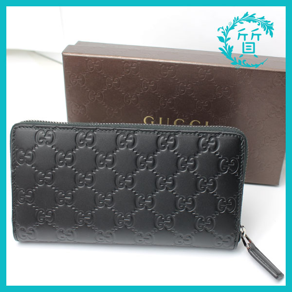 新品 グッチ GUCCI 長財布 グッチシマ ラウンドファスナー 307987