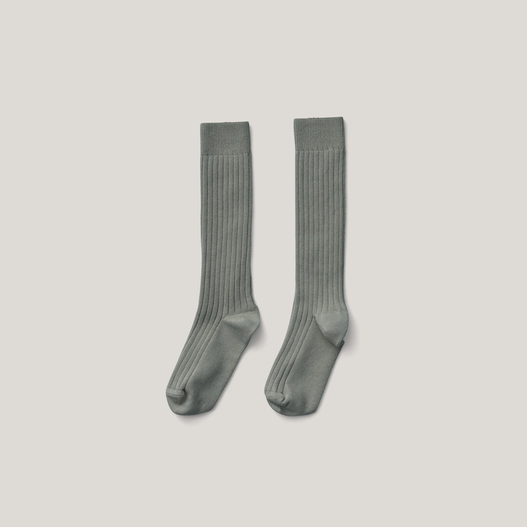 Soor Ploom Knee Rib Sock - Eucalyptus – Casp Baby Mommy & Me Boutique