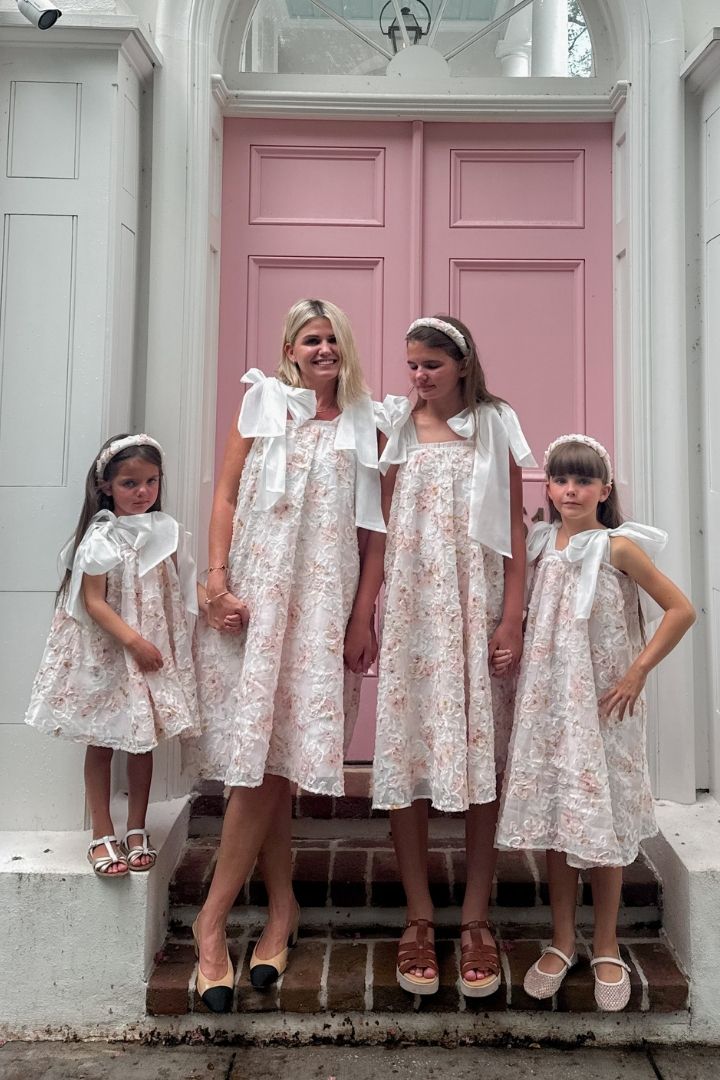 In The Meadows Dress - Pansies Organza - Women's – Chloé and Amélie