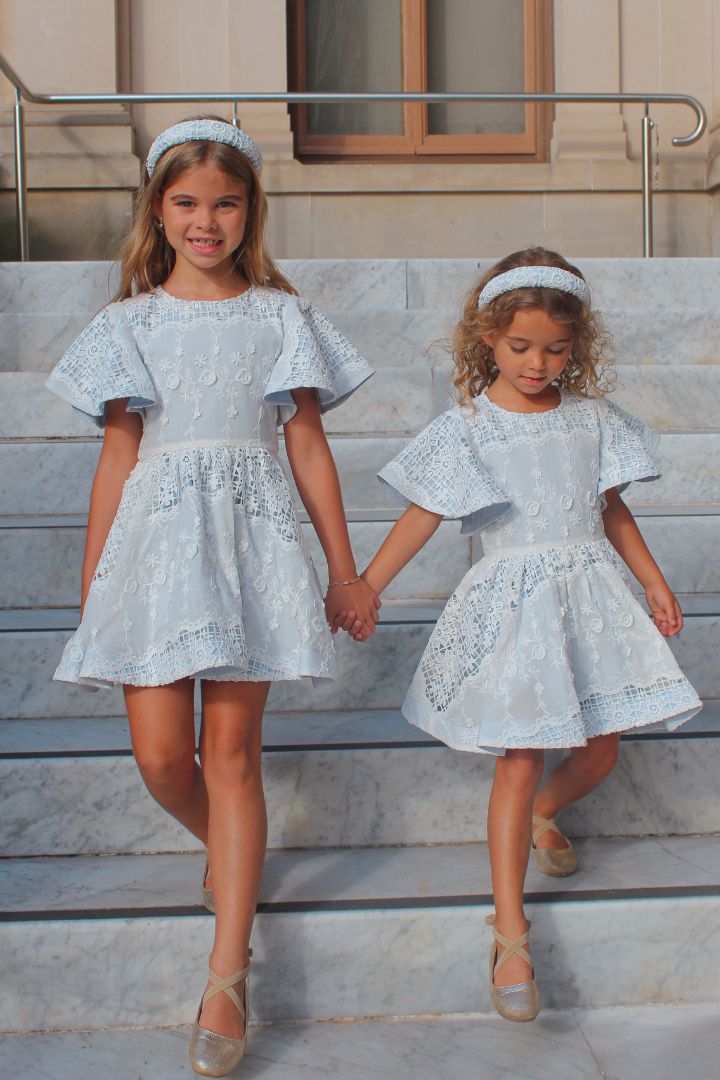 Dream Weaver Dress - Lattice Roses – Chloé and Amélie