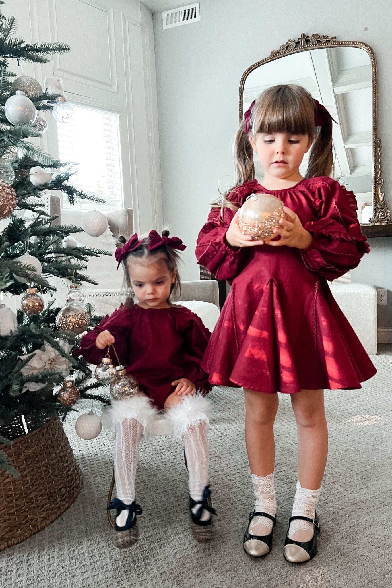 Day Dreamer Dress - Cherry Bloom – Chloé and Amélie