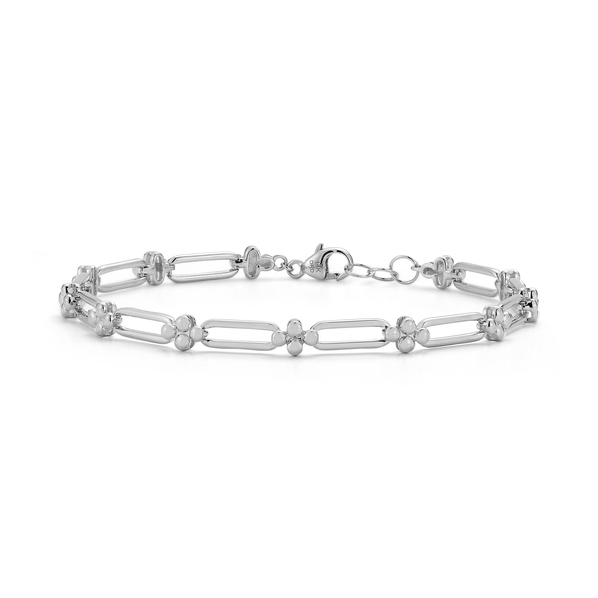 14K Gold Chain Link Bracelet | Poppy Rae | Dana Rebecca Designs