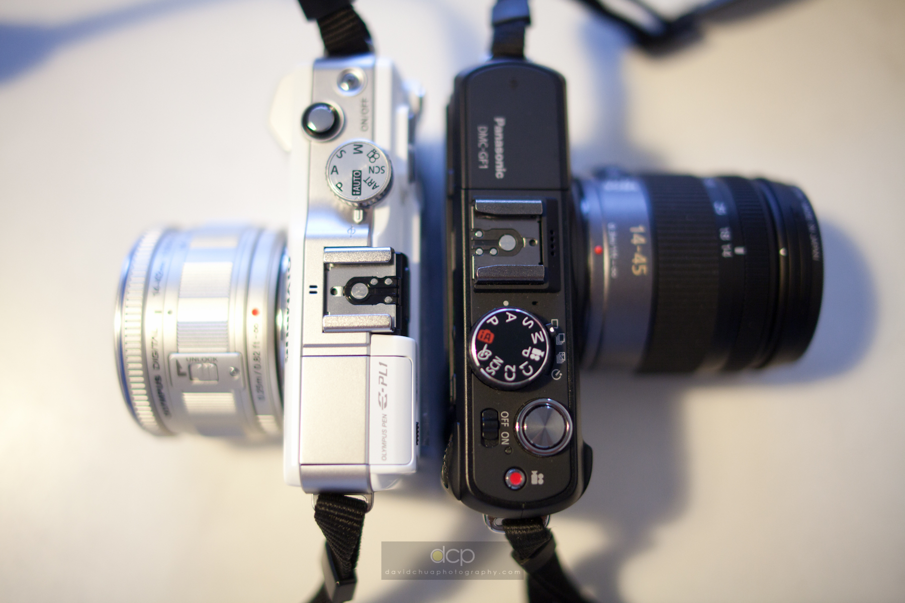 Olympus E-PL1 vs Panasonic Lumix DMC-GF1