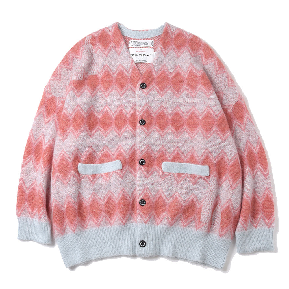 DAIRIKU(ダイリク)Mohair Border Cardigan (23AW K-2) | DAIRIKU