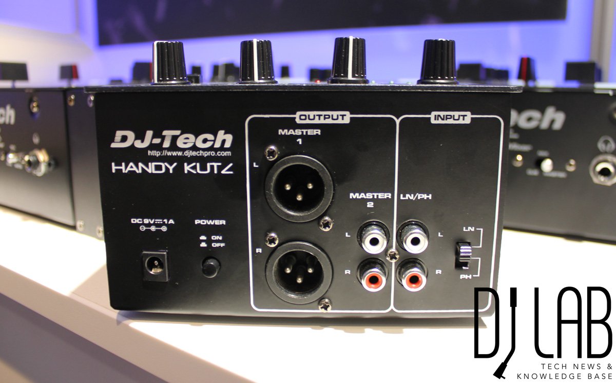 Musikmesse 2016: DJ-Tech Handy Kutz - Kompakter Scratch-Mixer