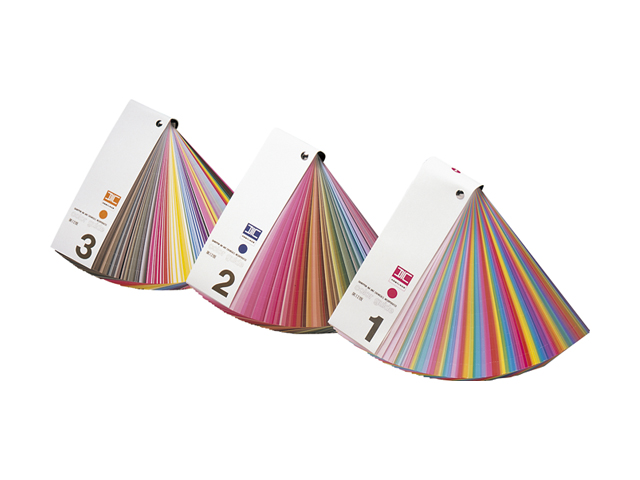 COLOR GUIDE 色見本帳 1, 2, 3 セット Ver.19 DICカラーガイド1.2.3